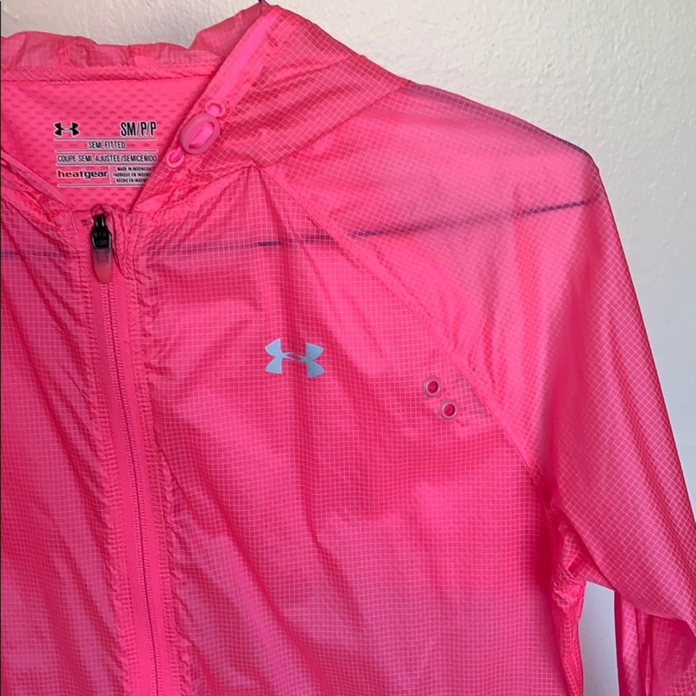 Under Armour Hot Pink Windbreaker